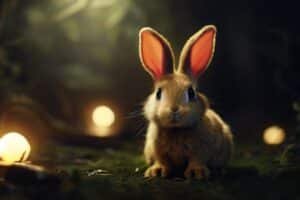 Can Rabbits See in the Dark