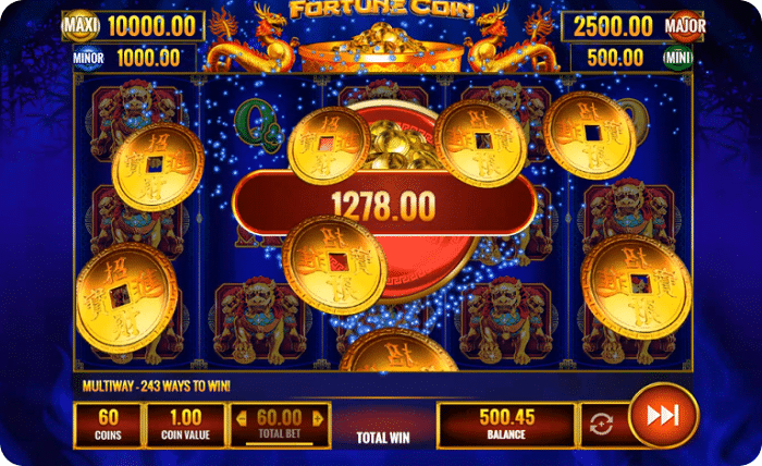 fortune coins minimum withdrawal