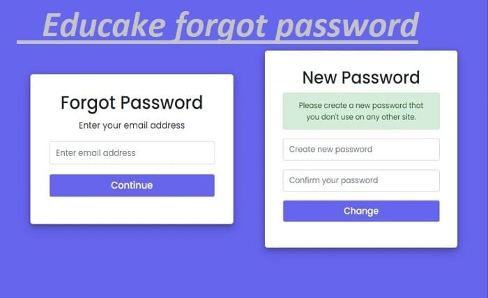 educake forgot password