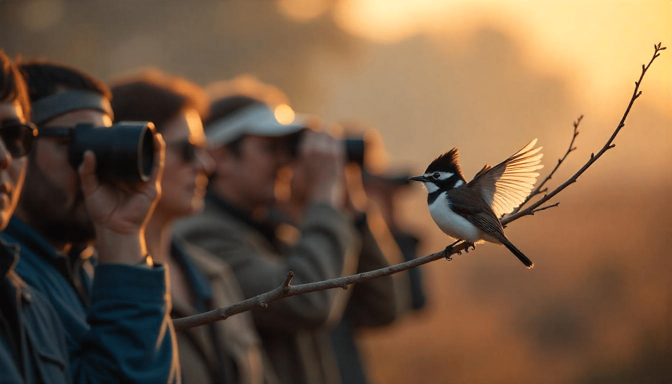 The presence and diversity of small birds can indicate the health of an ecosystem.