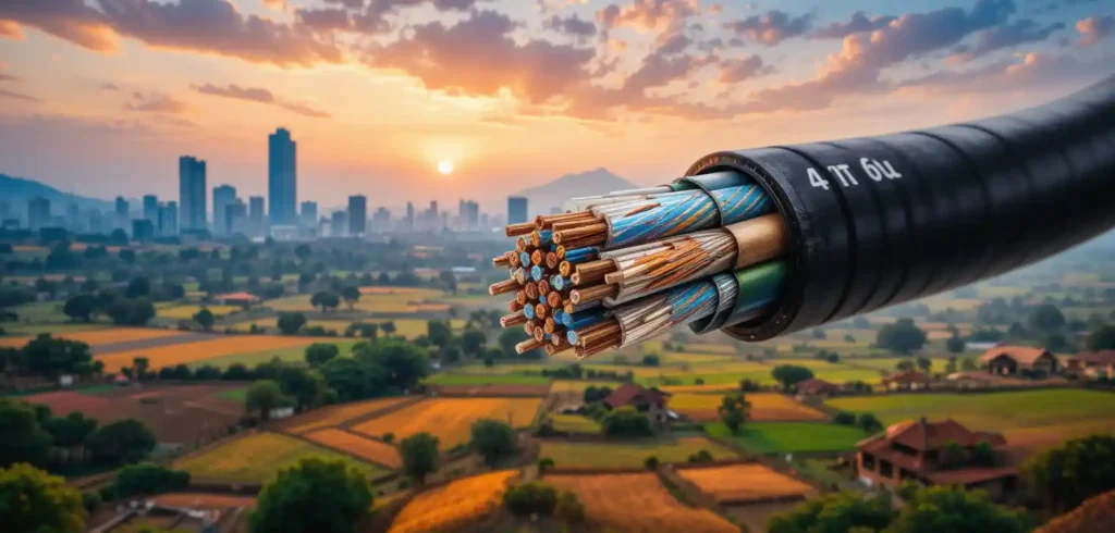 Cat 6 Armoured Cable: India's Network Solution
