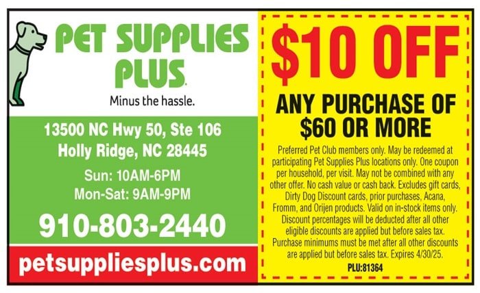 pet supplies plus coupon